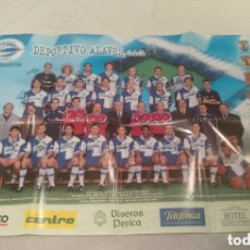 Coleccionismo deportivo: SUPER PÓSTER DEPORTIVO ALAVÉS 2001-02