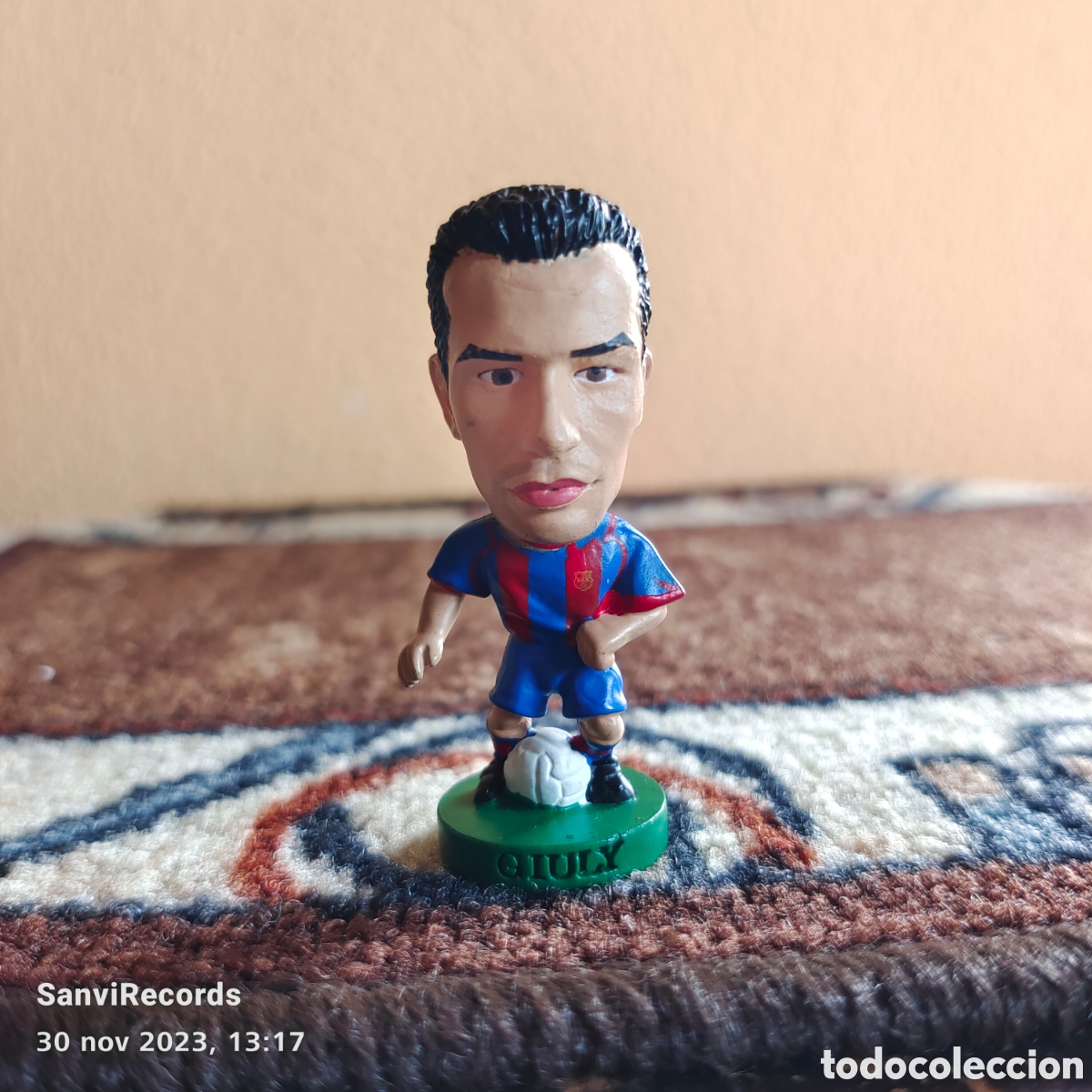 Coleccionismo deportivo: FIGURA GIULY (FC BARCELONA) - Foto 1