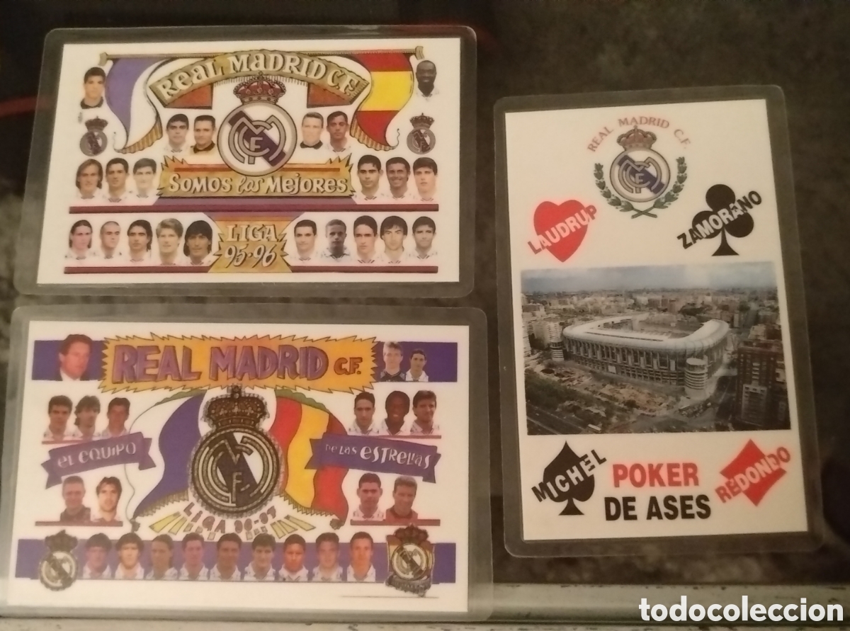 Collectionnisme sportif: Calendarios Real Madrid antiguos