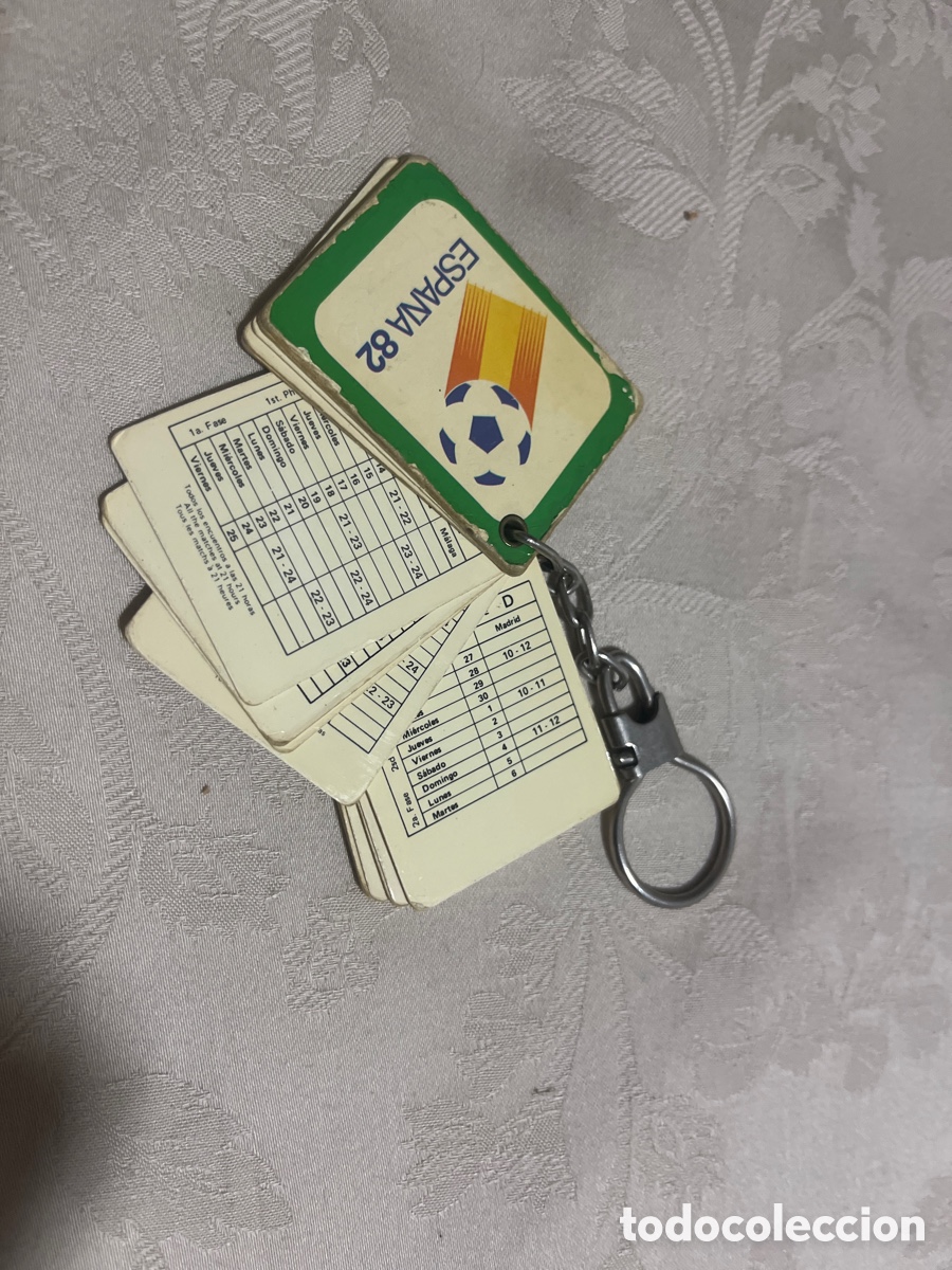 Coleccionismo deportivo: Mundial Espa&ntilde;a 82 llavero - programa - Foto 3