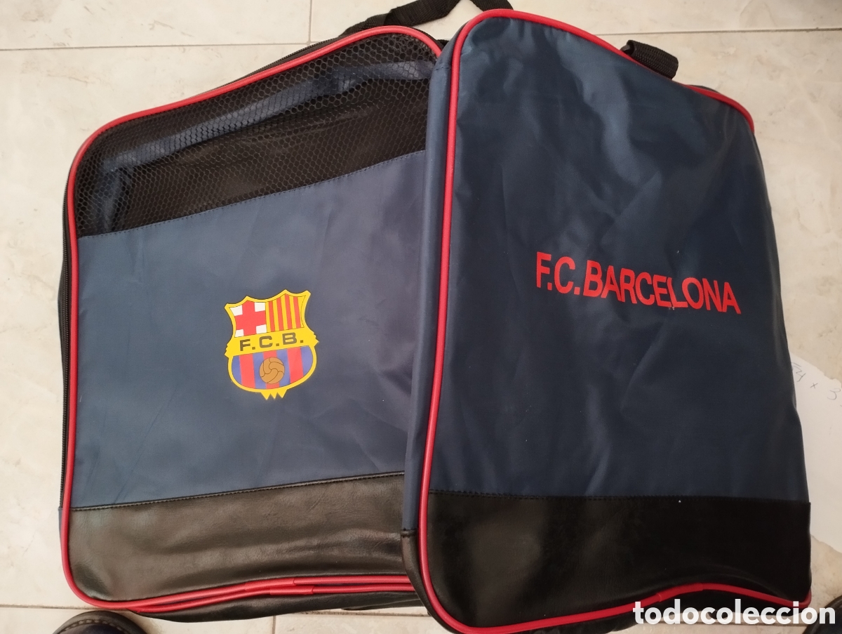 Coleccionismo deportivo: Bolsa de deporte del Bar&ccedil;a - Foto 1