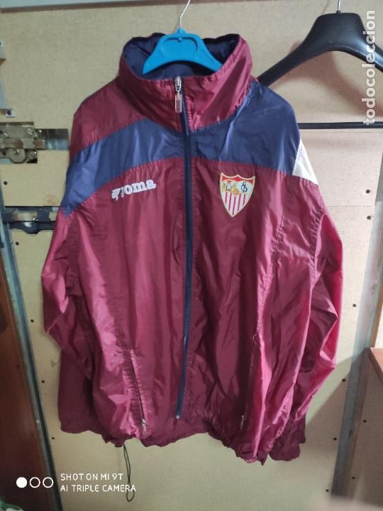 Coleccionismo deportivo: sevilla c f parte de arriba del chandal joma talla xl