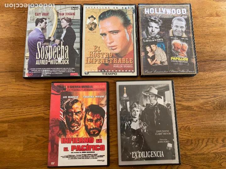 Collectionnisme sportif: *PEDIDO MINIMO 5 EUROS* - LOTE 5 DVD SURTIDOS - CINE CL&Aacute;SICO