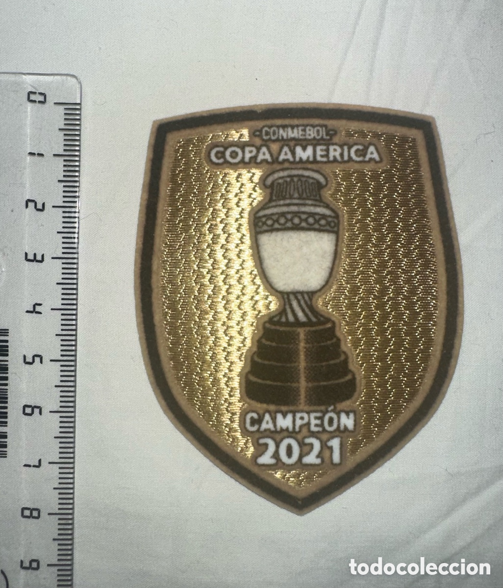 Coleccionismo deportivo: Parche Argentina campe&oacute;n Copa Am&eacute;rica 2021