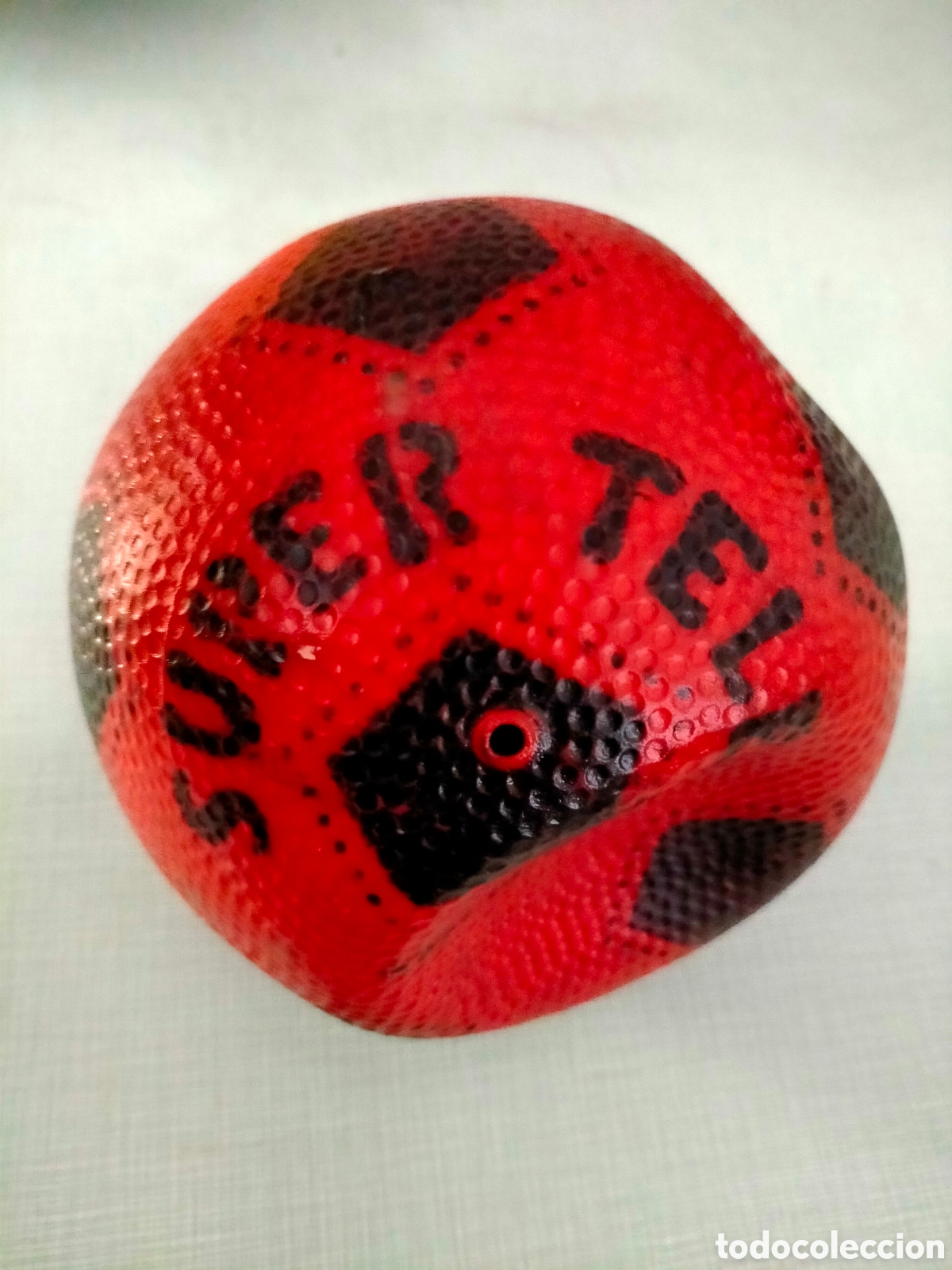 Coleccionismo deportivo: MiniBal&oacute;n Super Tele. - Foto 1