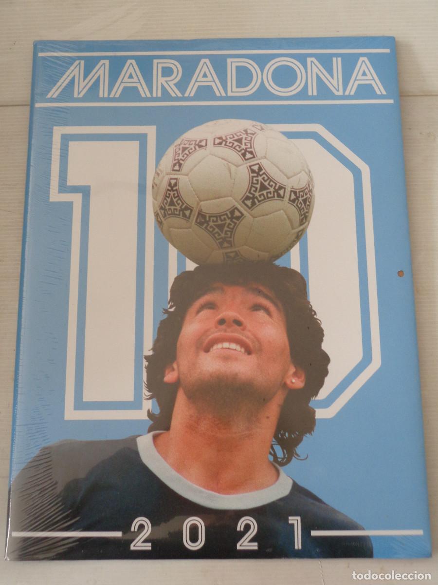 Coleccionismo deportivo: CALENDARIO 2021 40x30 Cm. PRODOTTO UFFICIALE *DIEGO ARMANDO MARADONA*