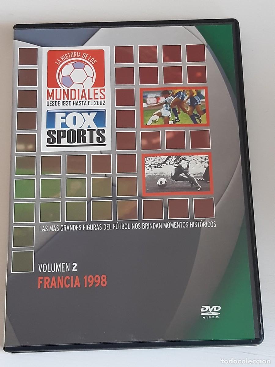 Collectionnisme sportif: MUNDIALES DE FUTBOL FOX SPORTS VOLUMEN 2 FRANCIA 1998 DVD