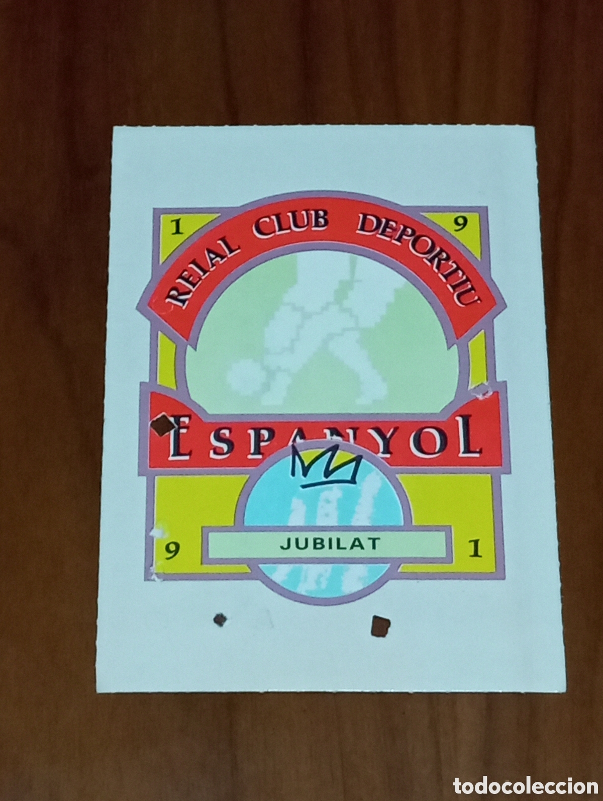 Coleccionismo deportivo: CARNET ABONO RCD ESPANYOL 1991 - Foto 1