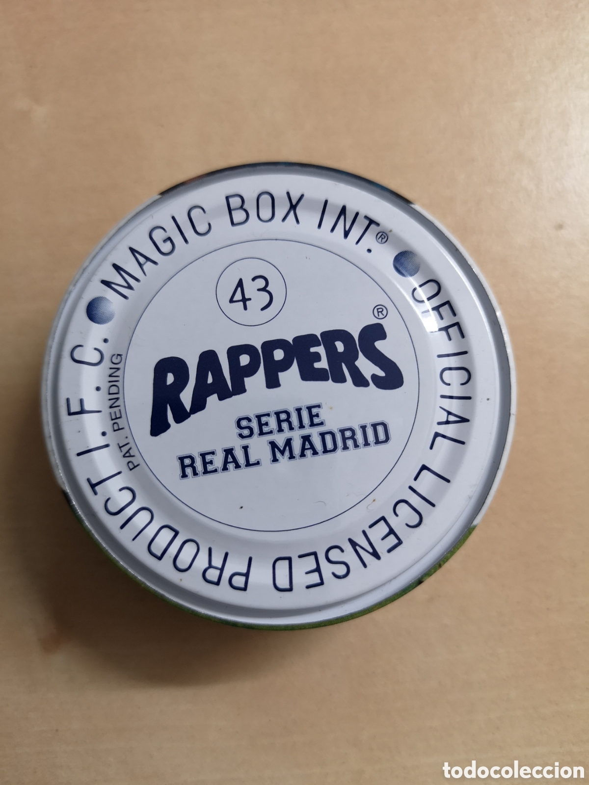 Coleccionismo deportivo: Lote de tazos del Real Madrid - Foto 6