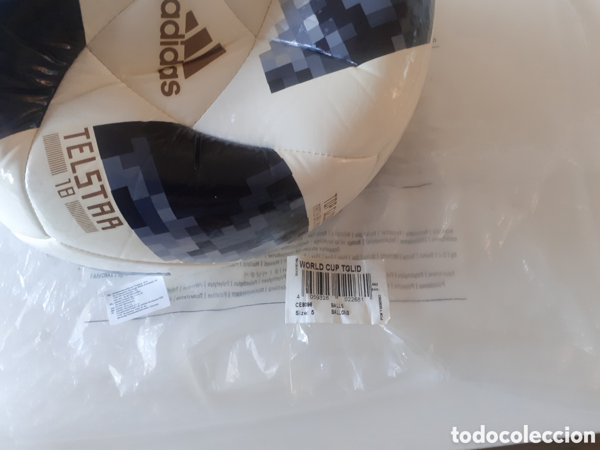 Coleccionismo deportivo: BAL&Oacute;N ADIDAS TELSTAR RUSSIA 2018. - Foto 4