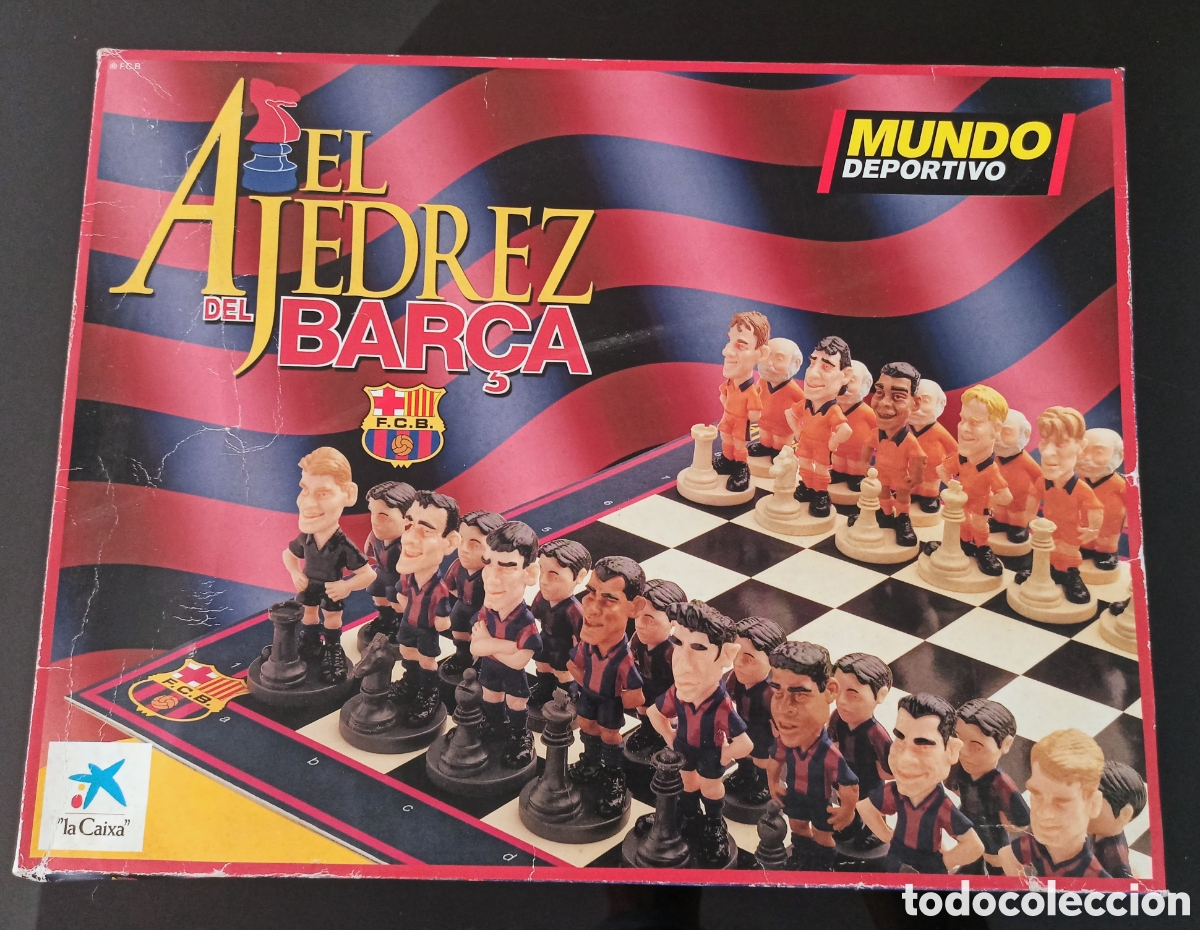 Coleccionismo deportivo: EL AJEDREZ DEL BAR&Ccedil;A 1999 DREAM TEAM - Foto 1