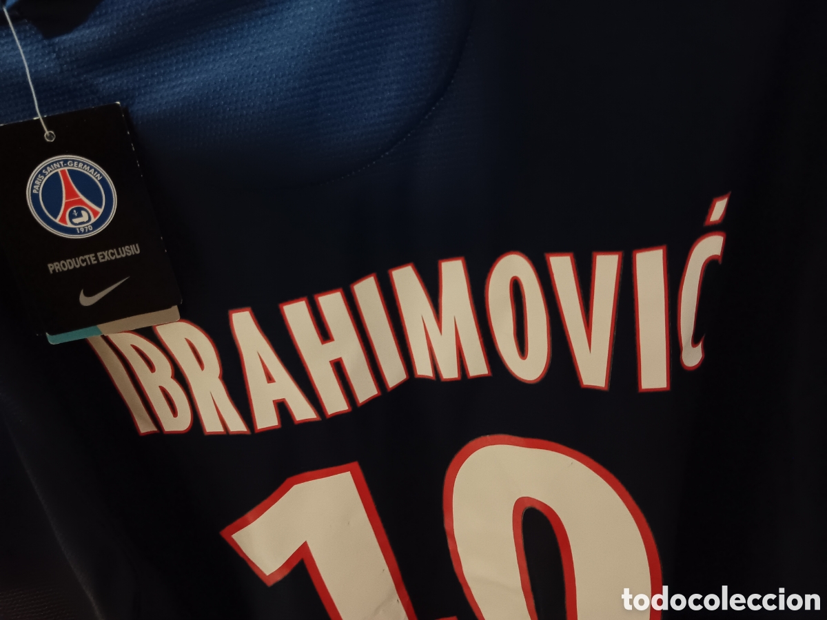 Coleccionismo deportivo: CAMISETA PSG IBRAHIMOVIC TALLA M - Foto 3