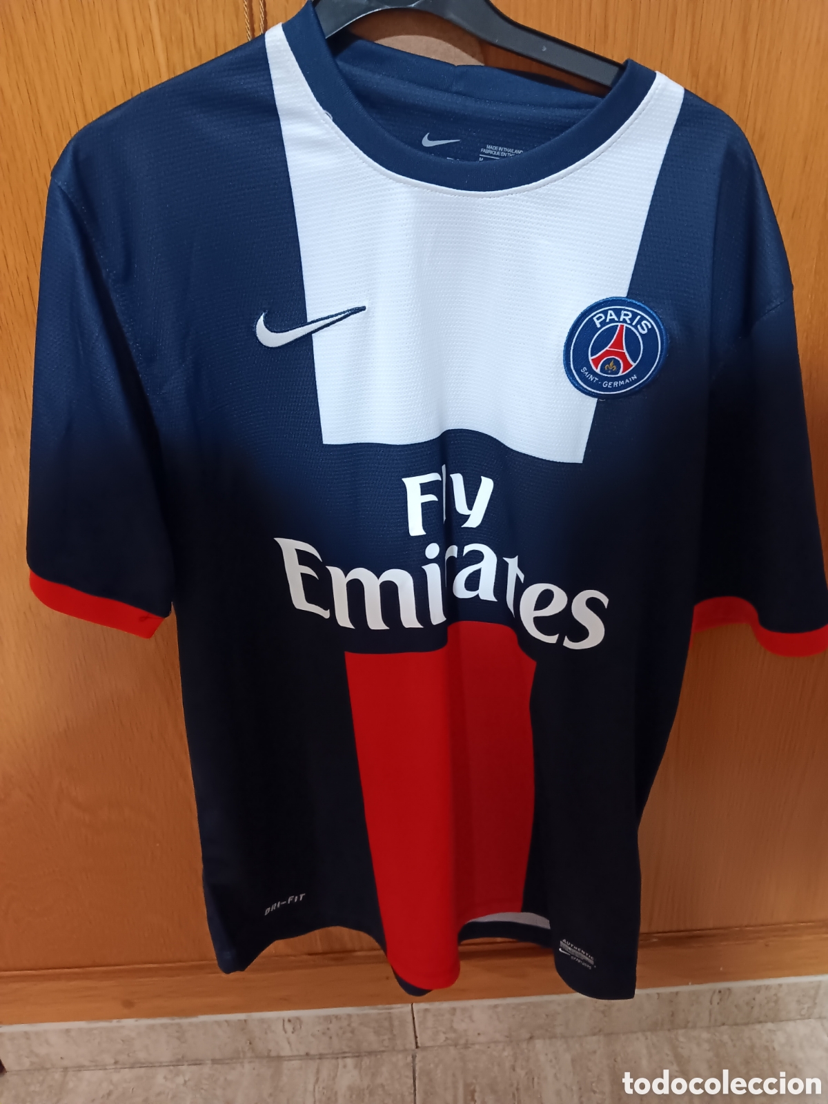 Coleccionismo deportivo: CAMISETA PSG IBRAHIMOVIC TALLA M - Foto 1