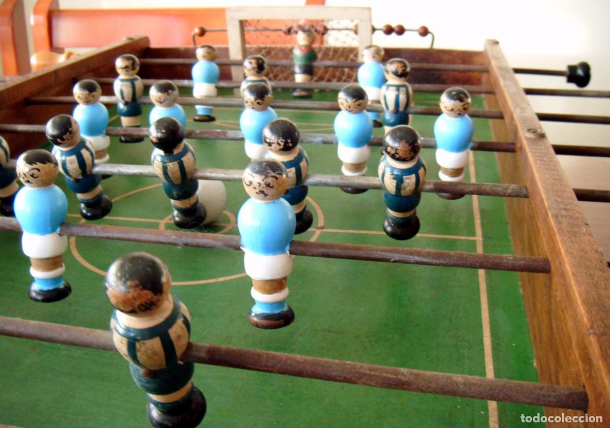Coleccionismo deportivo: Futbol&iacute;n de 1950 con los equipos Celta y Deportivo - Foto 4