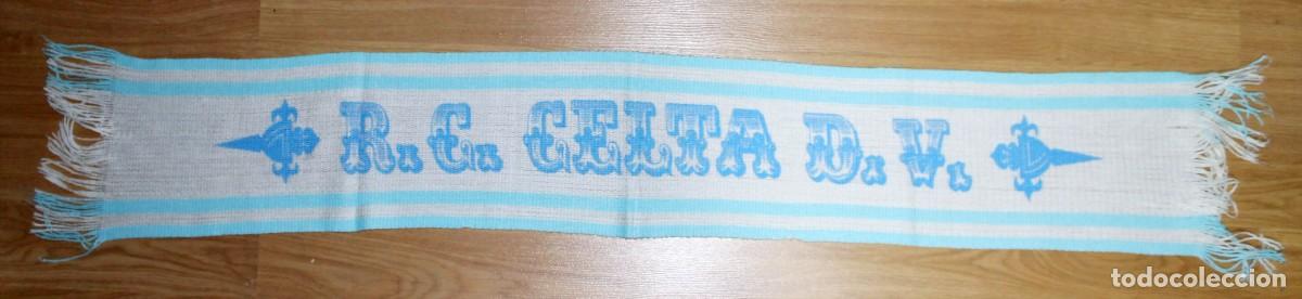 Coleccionismo deportivo: 3 BUFANDAS CELTA DE VIGO A&Ntilde;OS 80. - Foto 3
