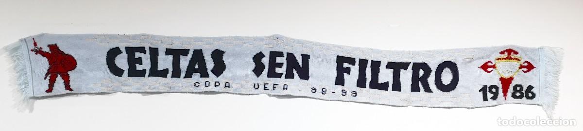 Coleccionismo deportivo: BUFANDA PE&Ntilde;A CELTAS SEN FILTRO. CELTA DE VIGO. - Foto 1