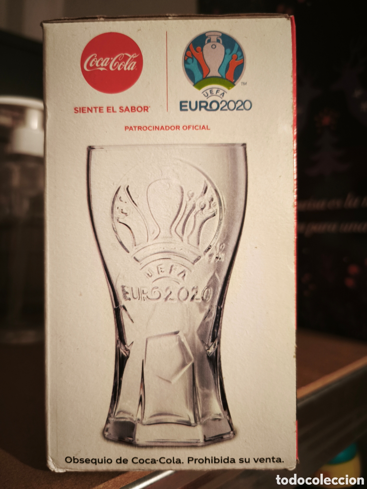 Coleccionismo deportivo: 2 X VASOS COCA COLA 2020 - Foto 2