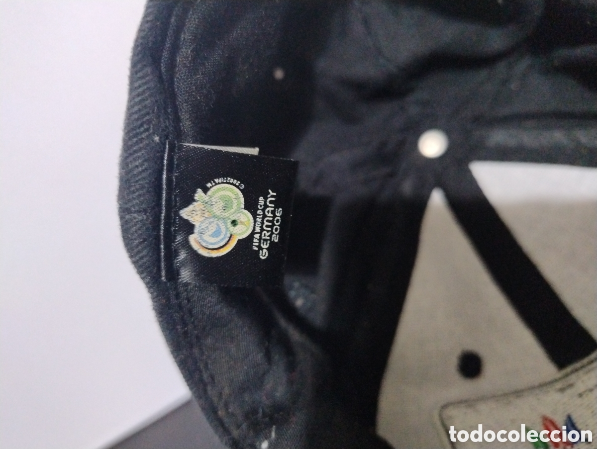 Coleccionismo deportivo: Gorra oficial mundial 2006 - Foto 3