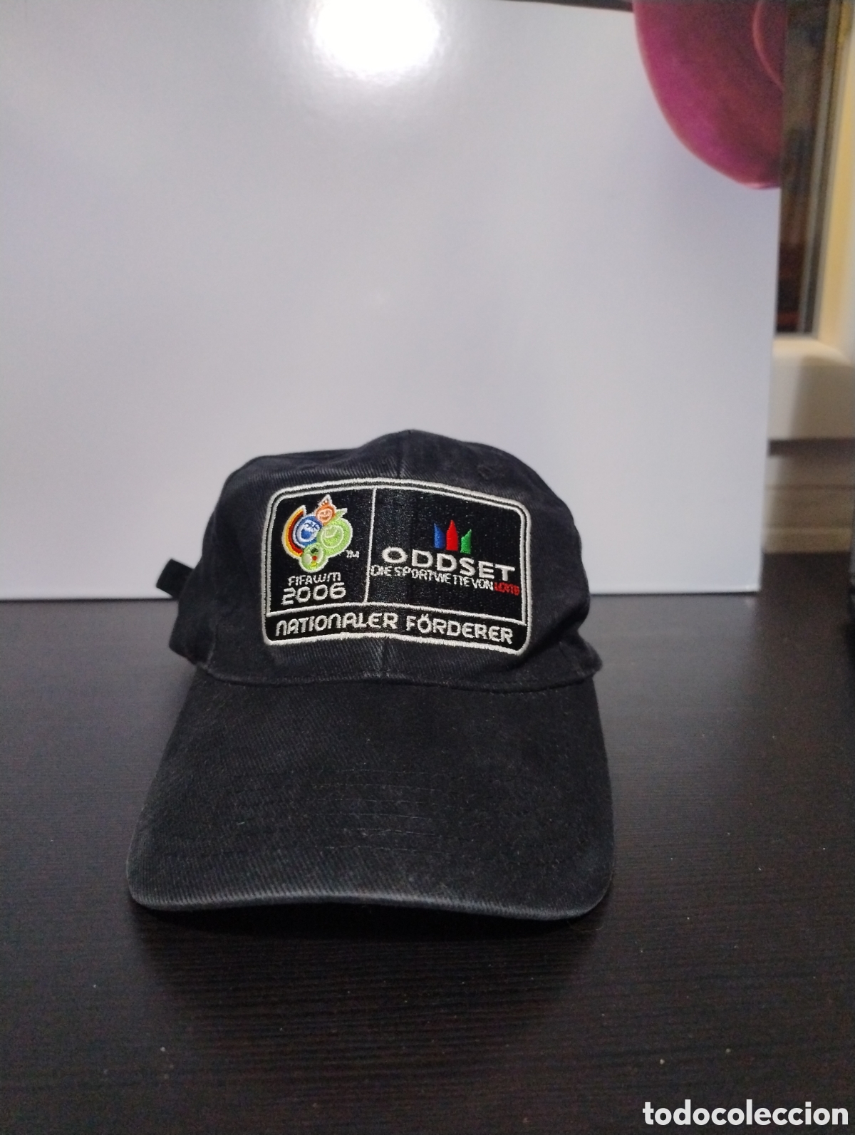 Coleccionismo deportivo: Gorra oficial mundial 2006 - Foto 1