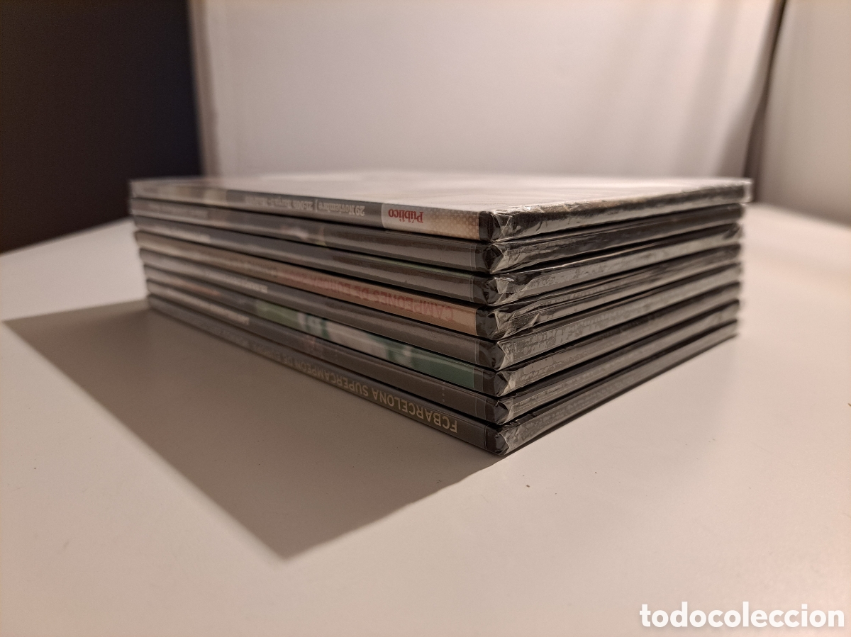 Coleccionismo deportivo: LOTE 8 DVDS BAR&Ccedil;A (PRECINTADOS) - Foto 3