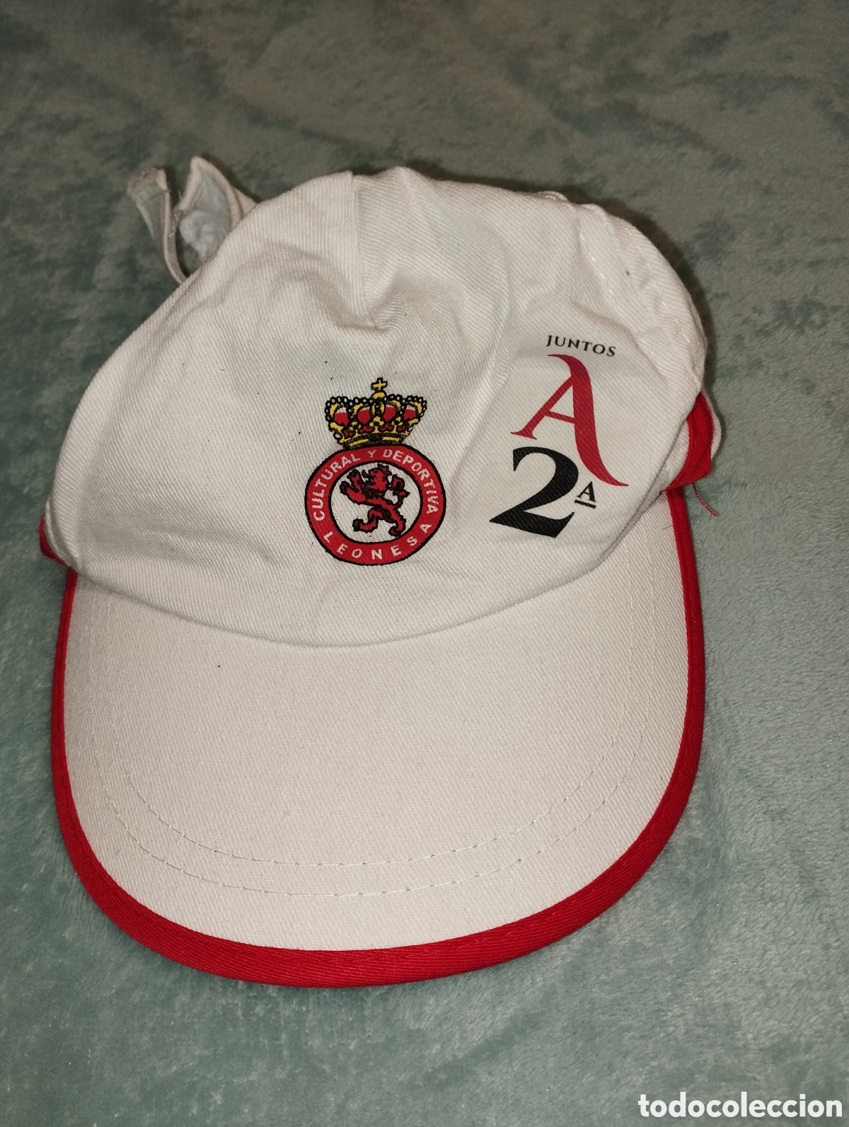 Coleccionismo deportivo: Gorra Cultural Leonesa Ascenso a 2 Divis - Foto 1