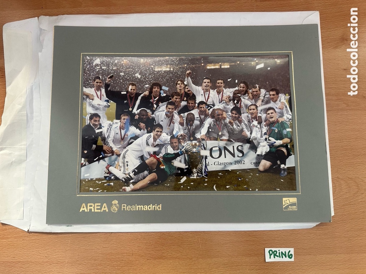 Coleccionismo deportivo: Foto original Real Madrid - Foto 1