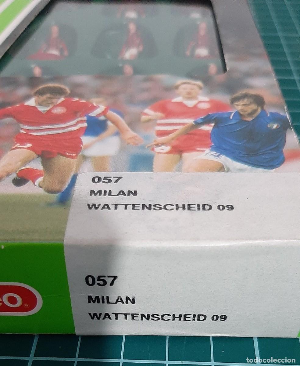 Coleccionismo deportivo: Equipo de Subbuteo Milan - Foto 1
