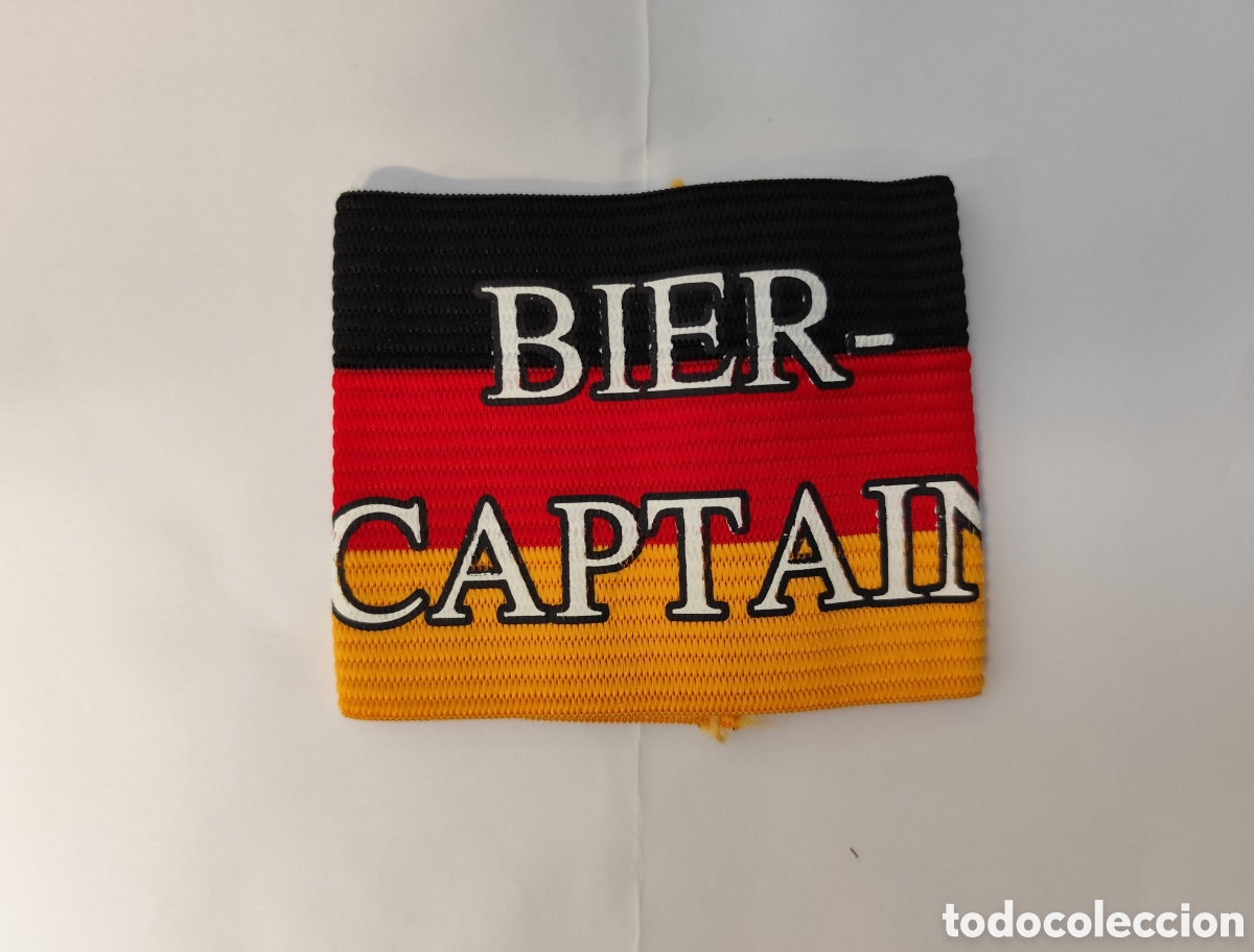 Coleccionismo deportivo: Brazalete Capitan Alemania - Foto 1