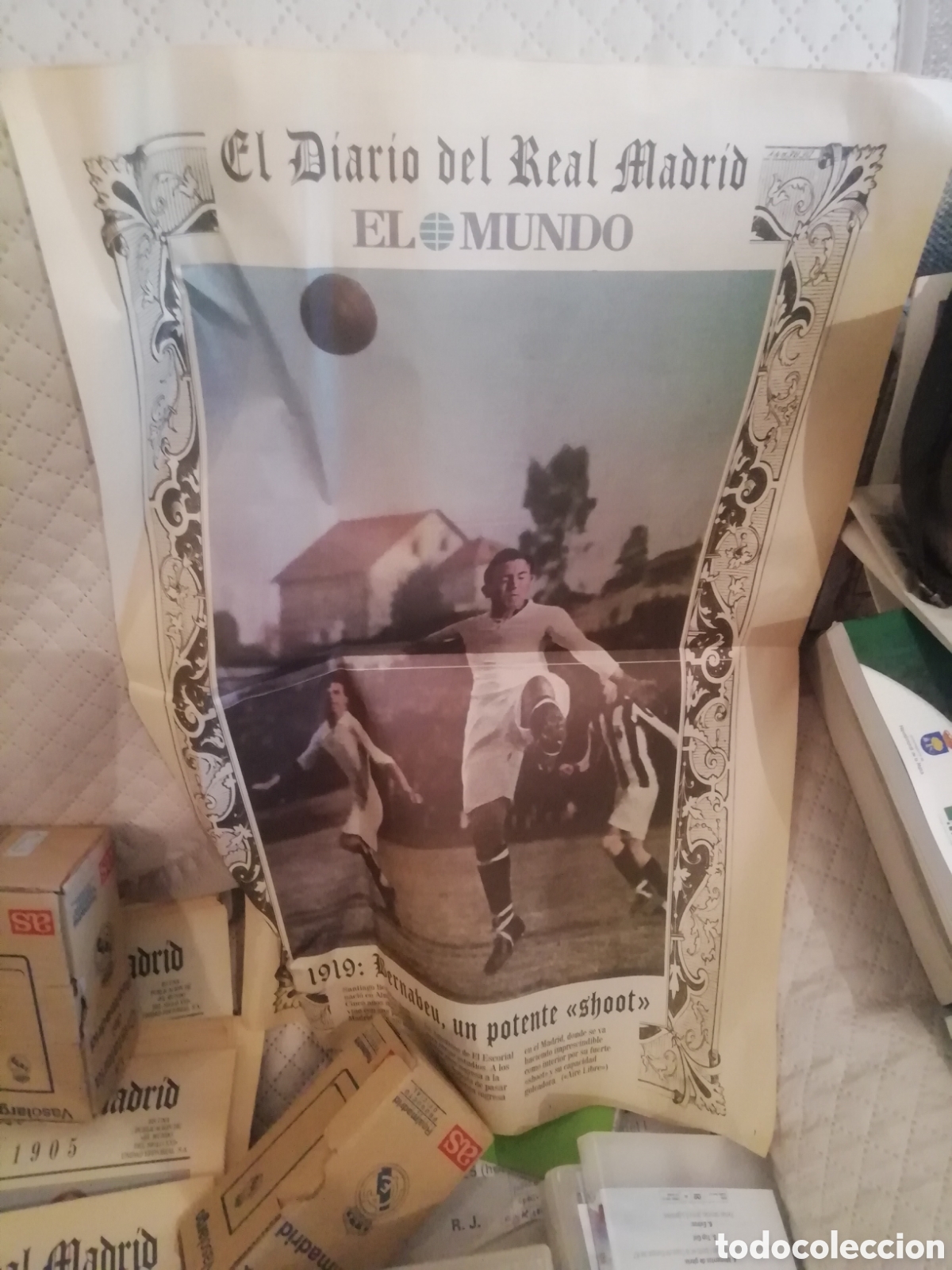 Coleccionismo deportivo: material Real Madrid . Lote EXCELENTE Y MUY COMPLETO - Foto 1