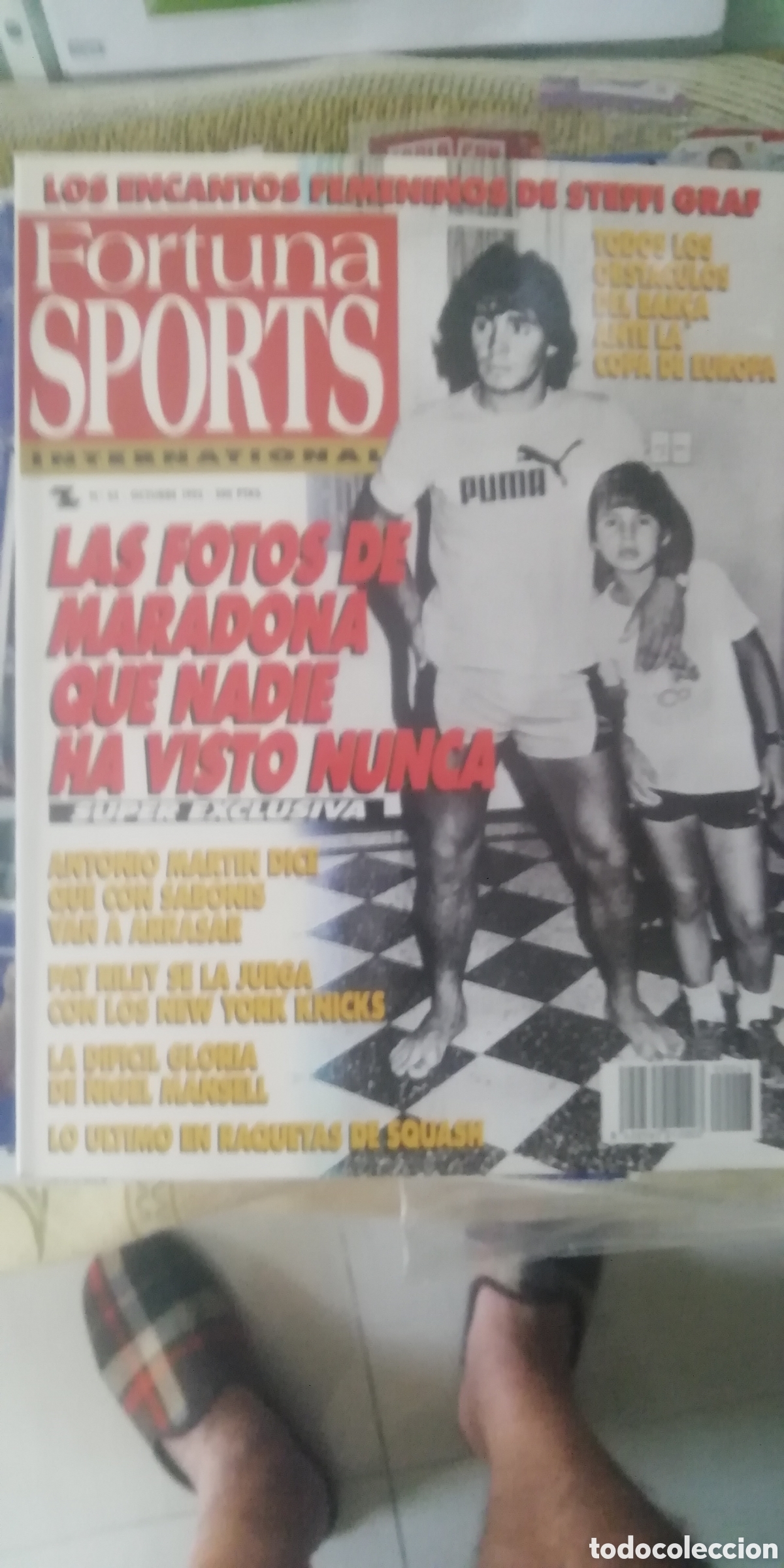 Coleccionismo deportivo: Diego maradona. Lote simbolico y &uacute;nico. - Foto 3