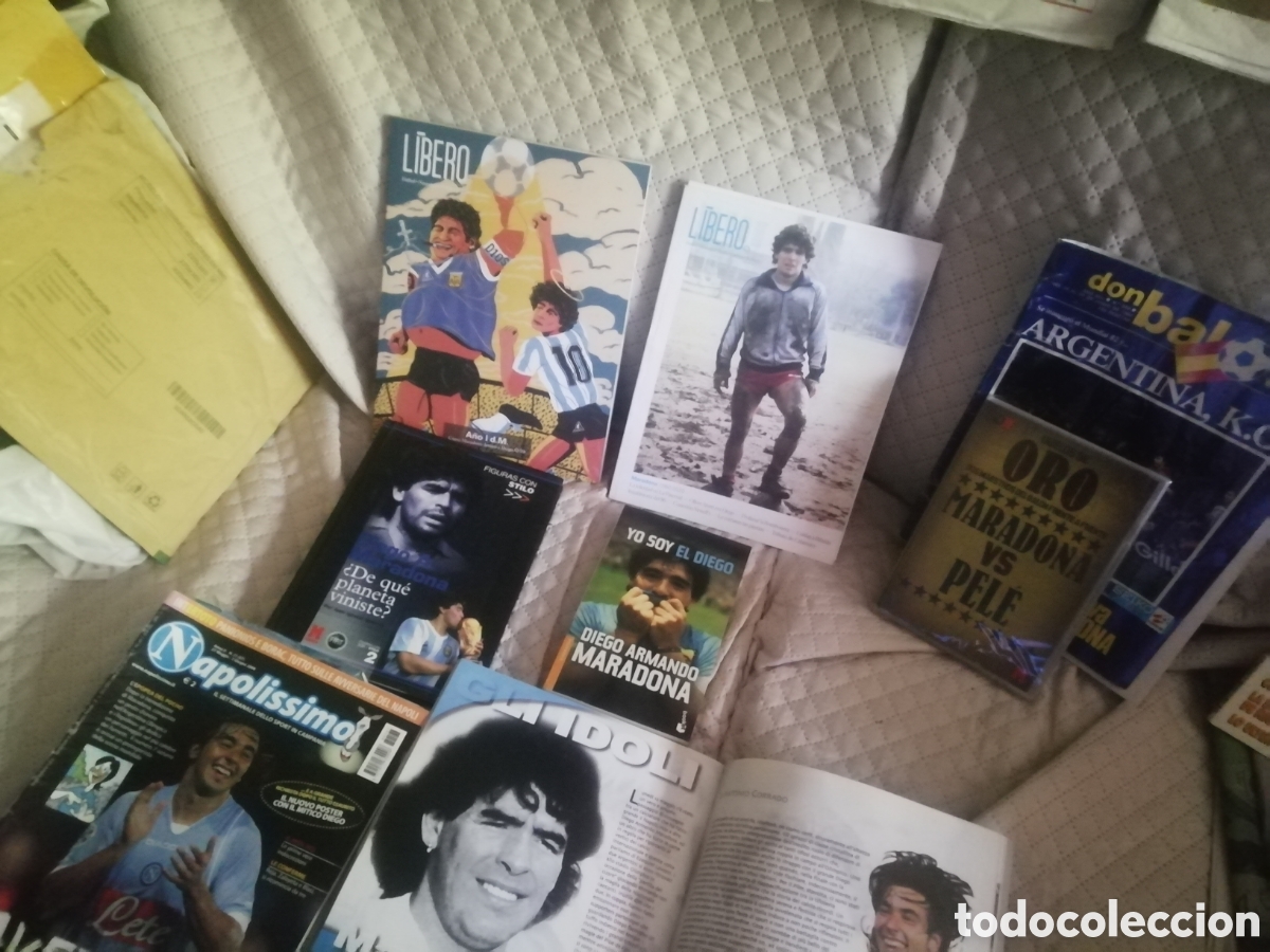 Coleccionismo deportivo: Diego maradona. Lote simbolico y &uacute;nico. - Foto 8