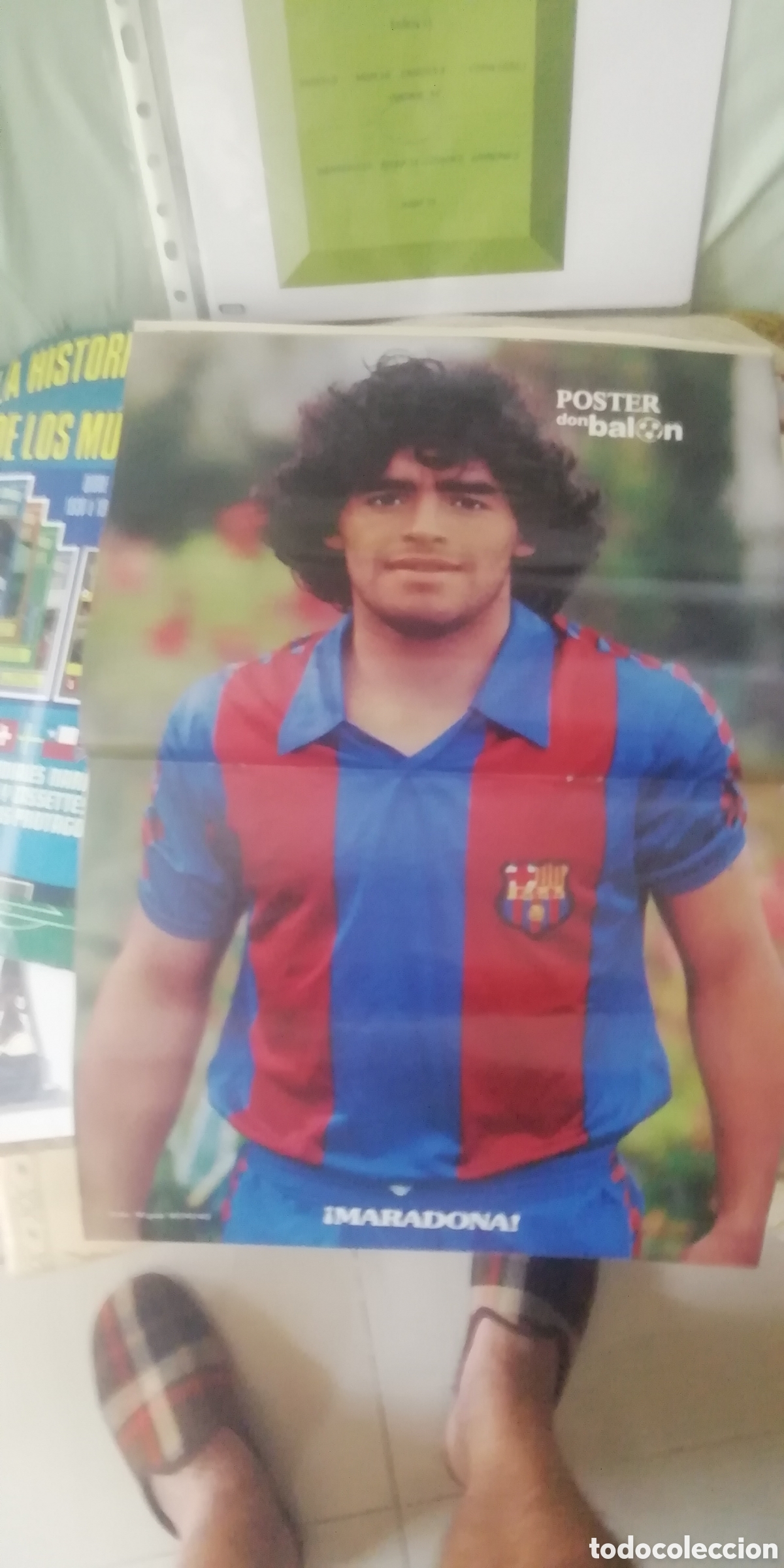 Coleccionismo deportivo: Diego maradona. Lote simbolico y &uacute;nico. - Foto 1