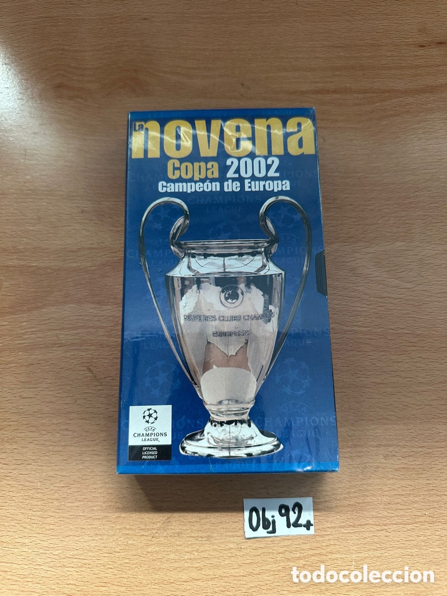 Coleccionismo deportivo: novena Copa 2002 Campe&oacute;n de Europa - Foto 1