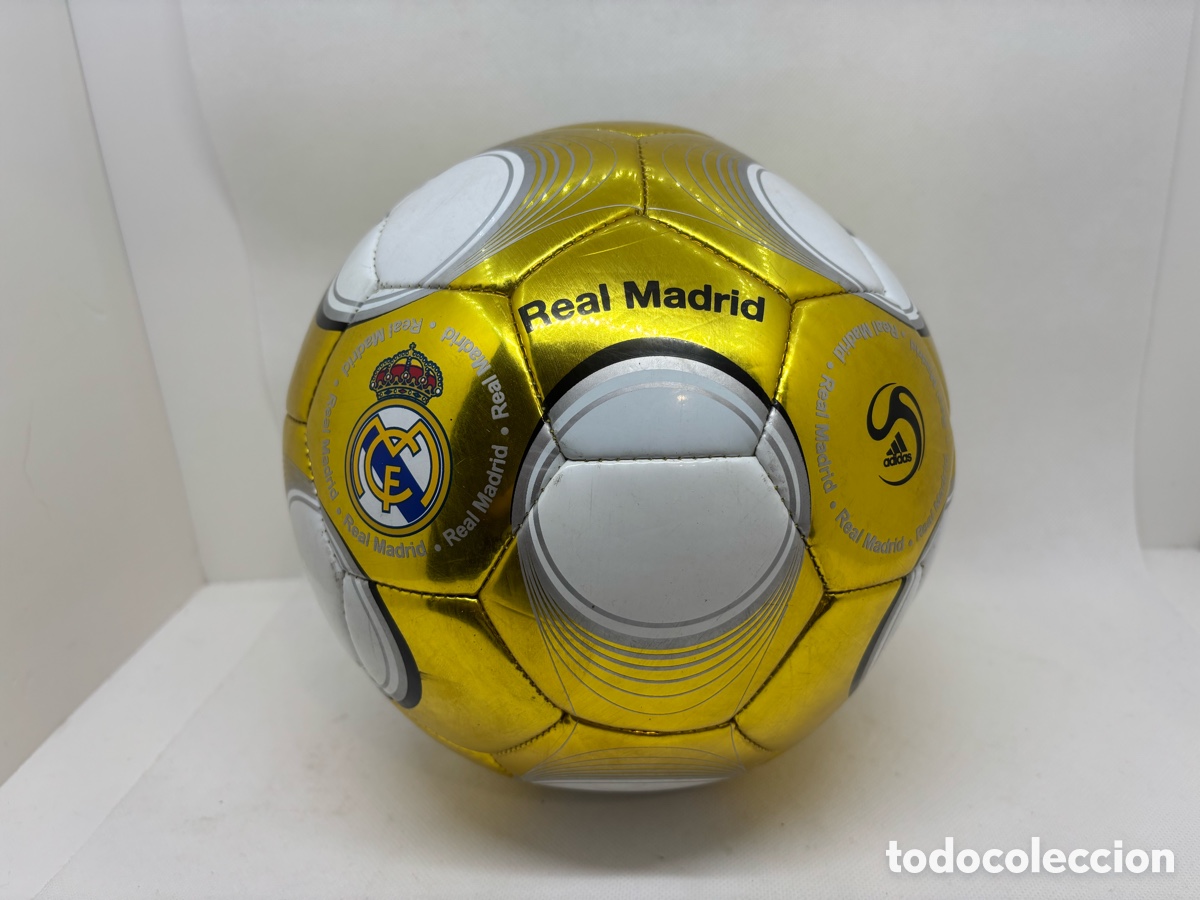 Coleccionismo deportivo: BALONES REAL MADRID SIN USO - Foto 2