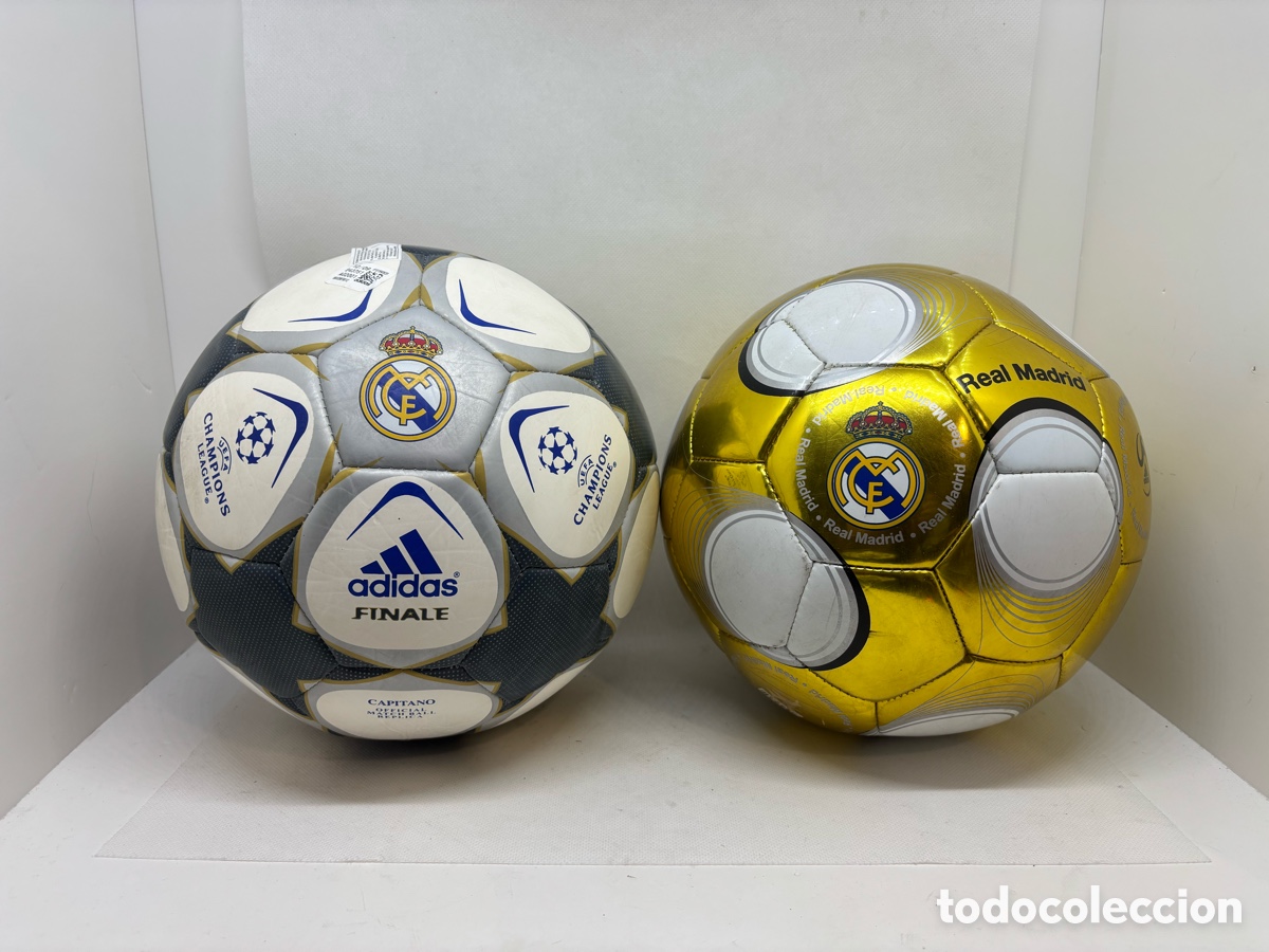 Coleccionismo deportivo: BALONES REAL MADRID SIN USO - Foto 1