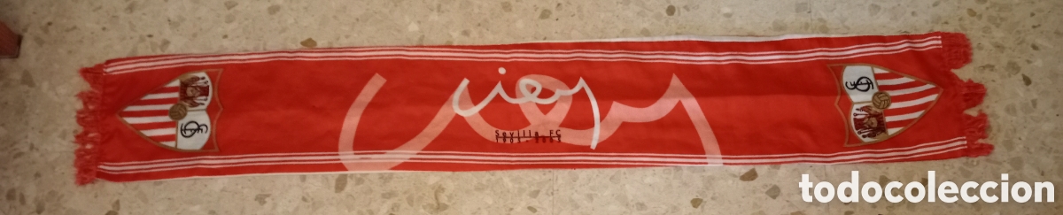 Coleccionismo deportivo: BUFANDA CENTENARIO SEVILLA F.C. - Foto 2