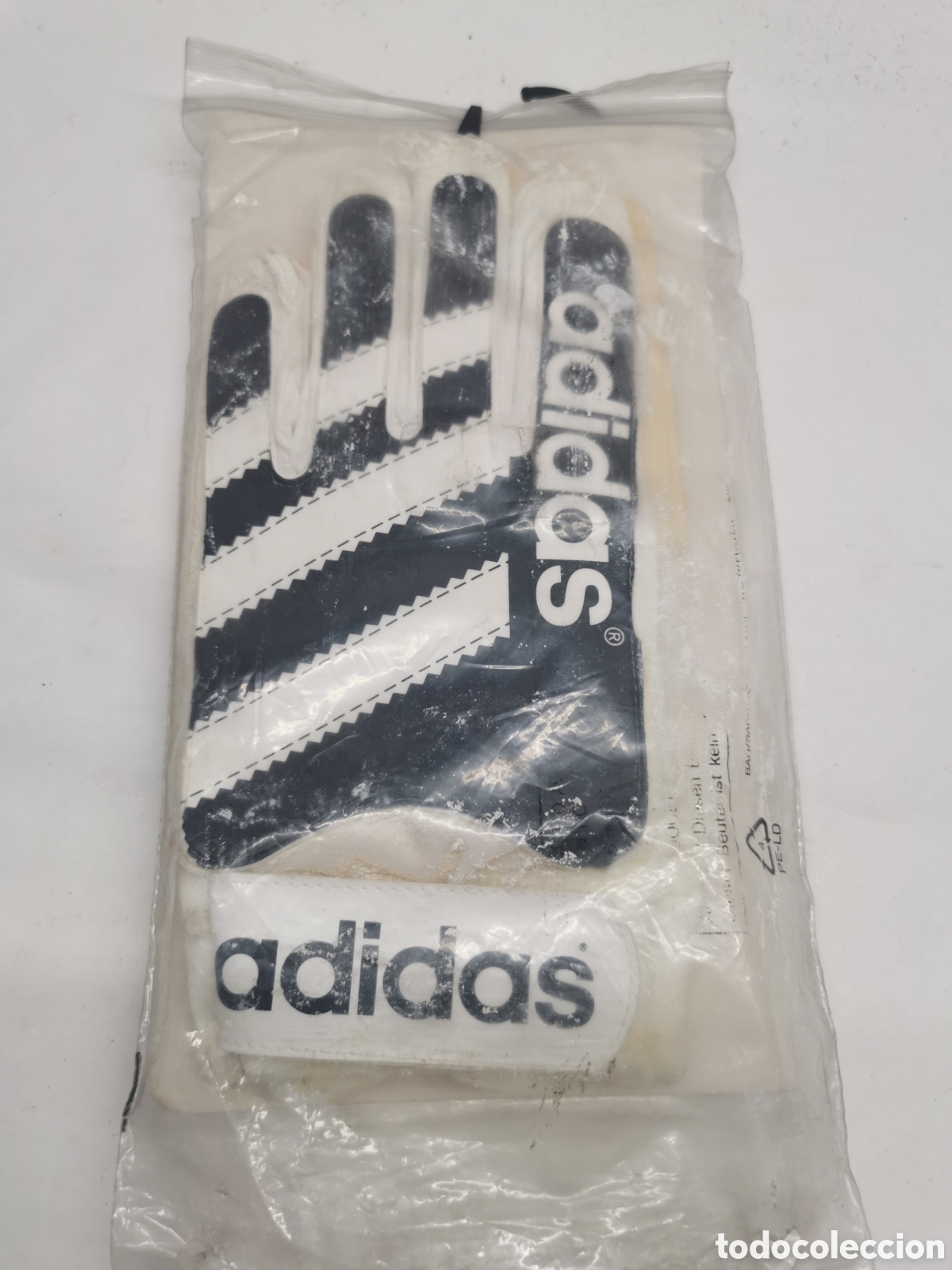 Coleccionismo deportivo: Guantes portero Adidas a&ntilde;o 2000 - Foto 2