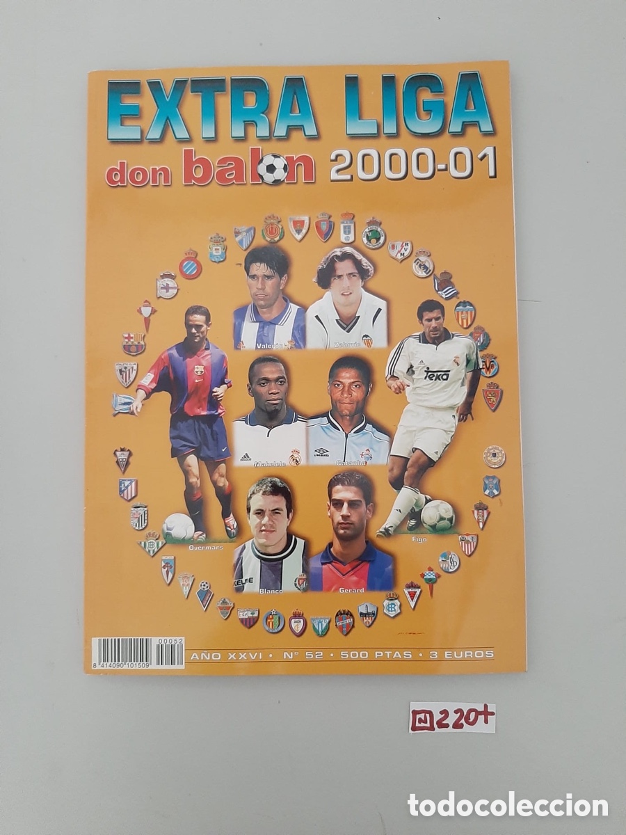 Coleccionismo deportivo: Revista Extra don bal&oacute;n 2000/2001 - Foto 1