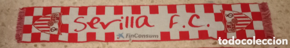 Coleccionismo deportivo: BUFANDA SEVILLA F C. - Foto 1