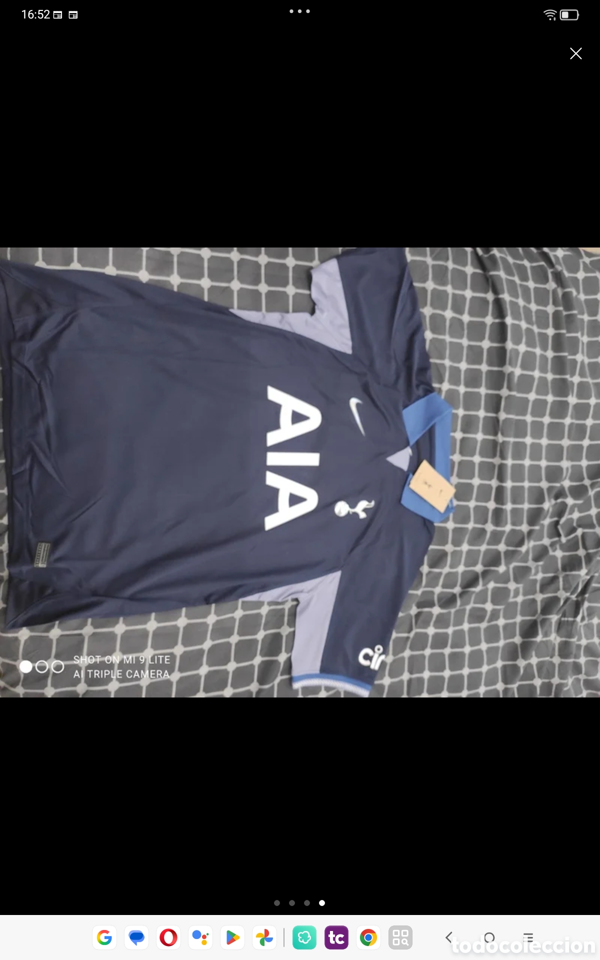 Coleccionismo deportivo: Camiseta Tottenham jugador Son - Foto 3