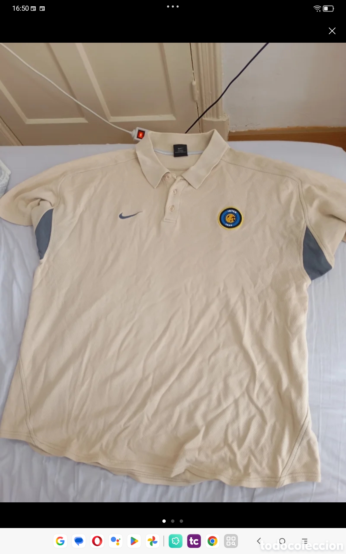 Coleccionismo deportivo: Polo del inter de milan - Foto 1