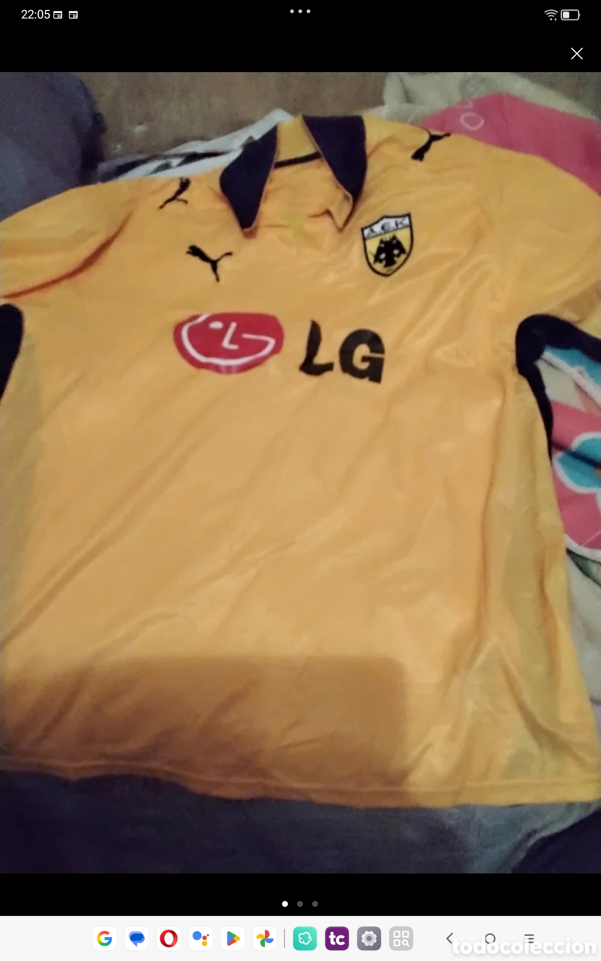Coleccionismo deportivo: Camiseta aek griego sin usar - Foto 1