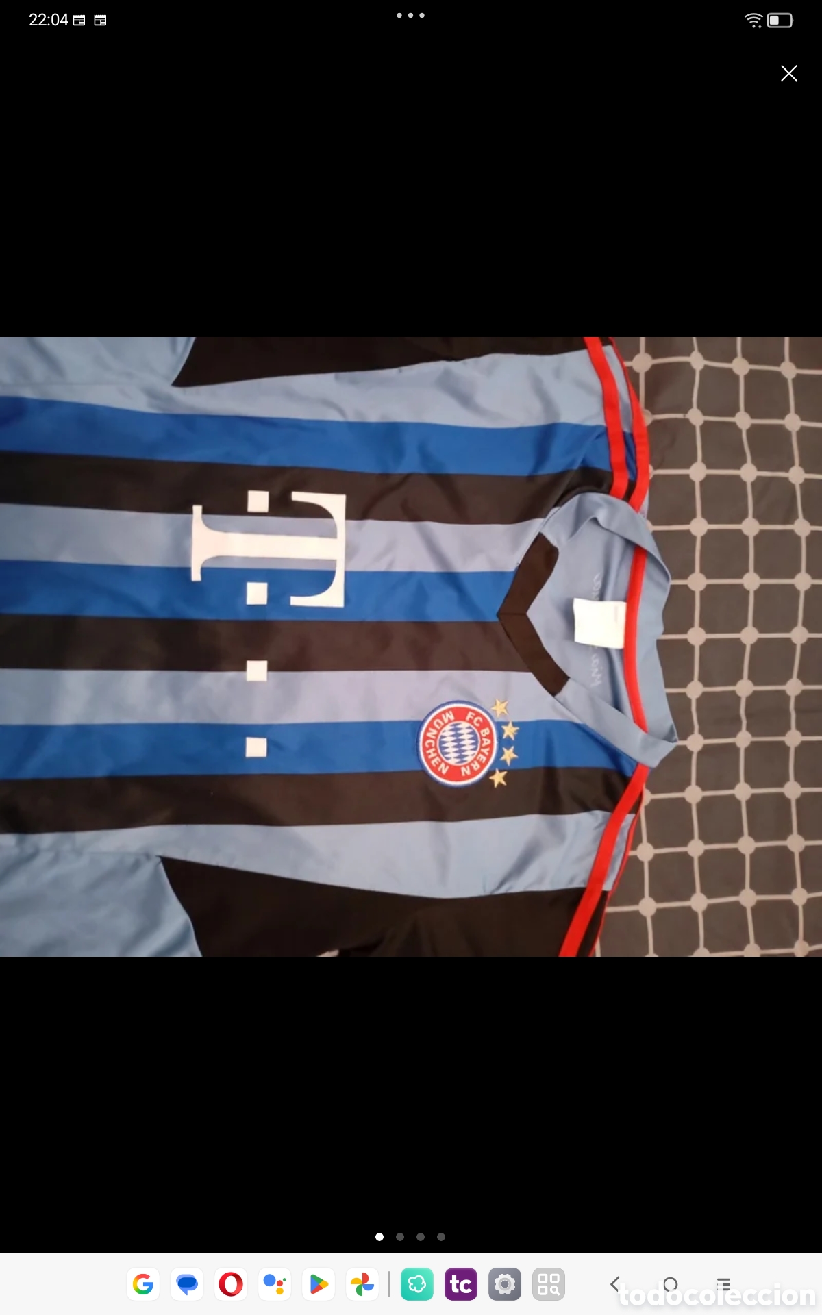 Coleccionismo deportivo: Camiseta del Bayern de munich - Foto 2
