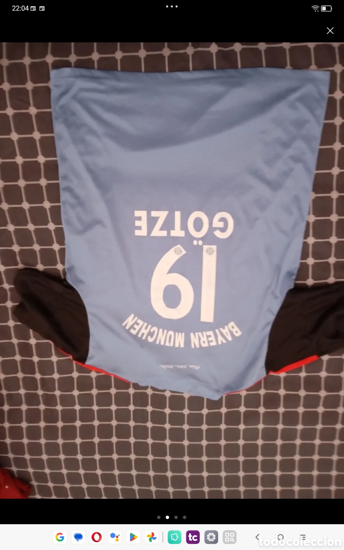 Coleccionismo deportivo: Camiseta del Bayern de munich - Foto 3