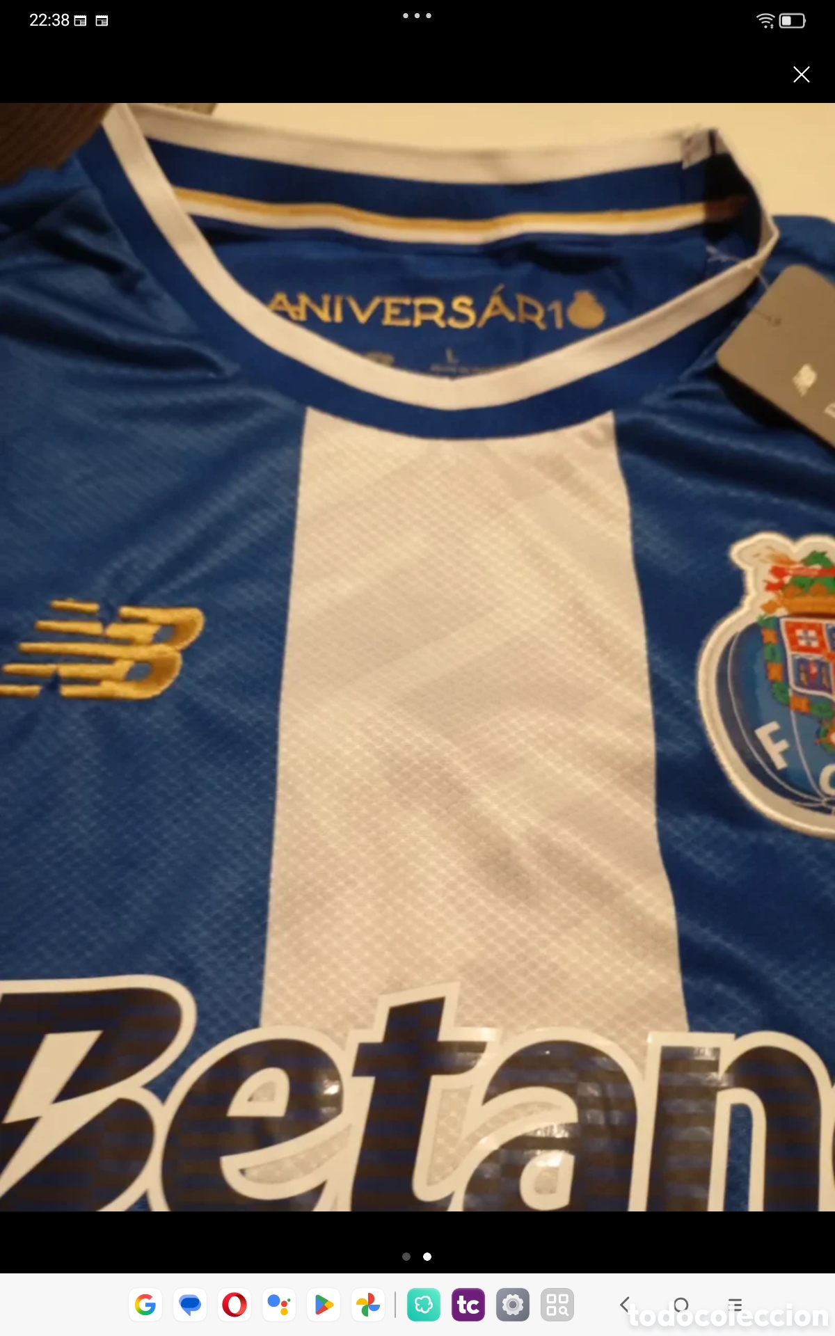 Coleccionismo deportivo: Camiseta del oporto fb - Foto 2
