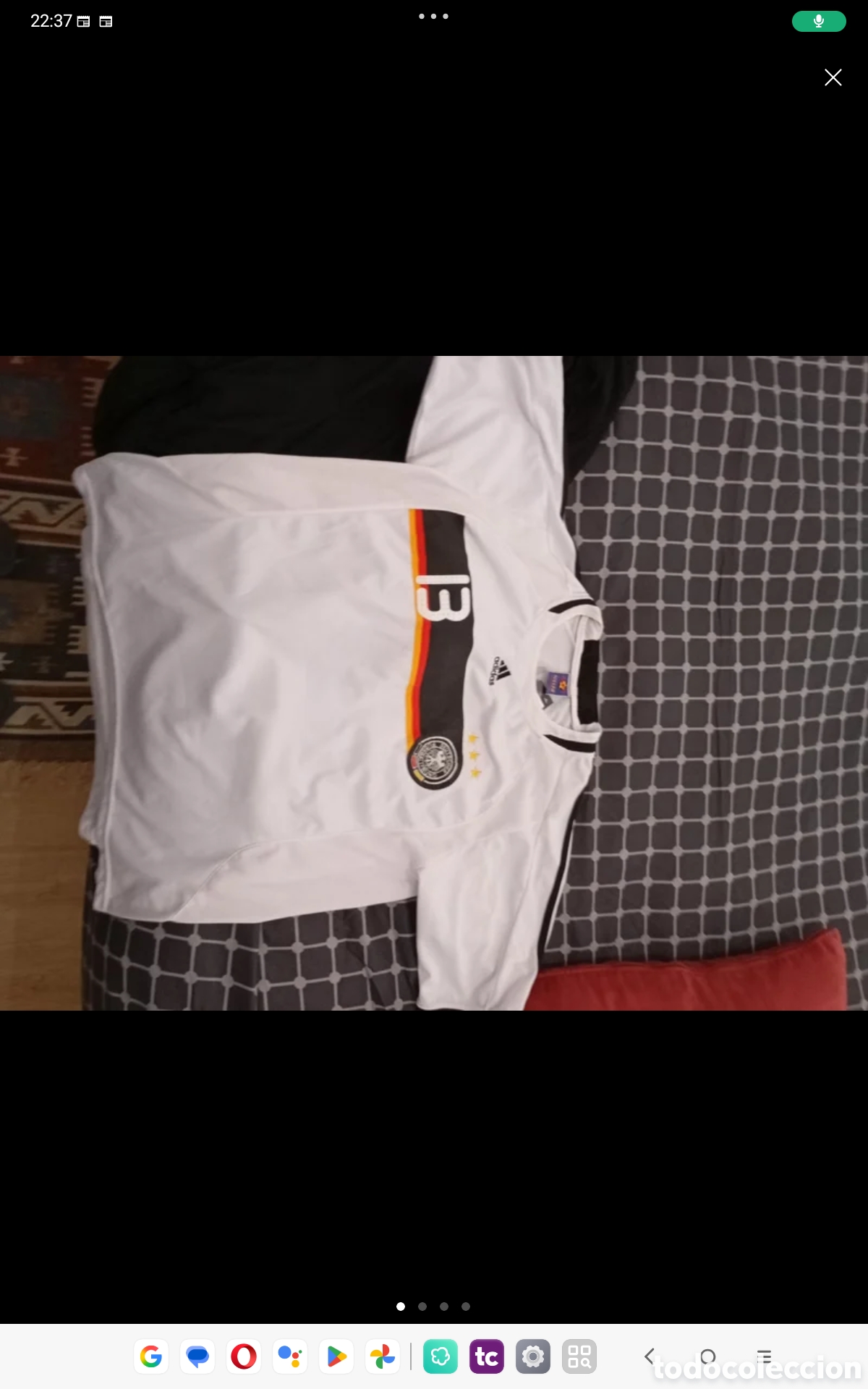 Coleccionismo deportivo: Camiseta de la selecci&oacute;n alemana - Foto 1