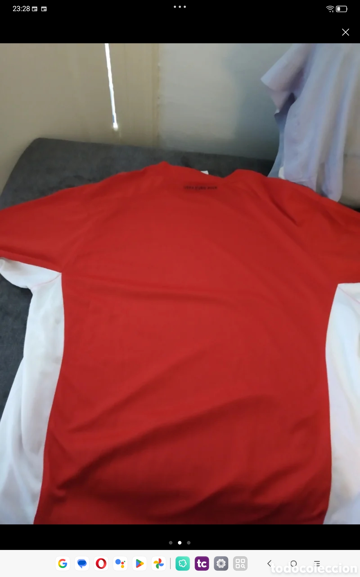 Coleccionismo deportivo: Camiseta de la selecci&oacute;n de Austria - Foto 2