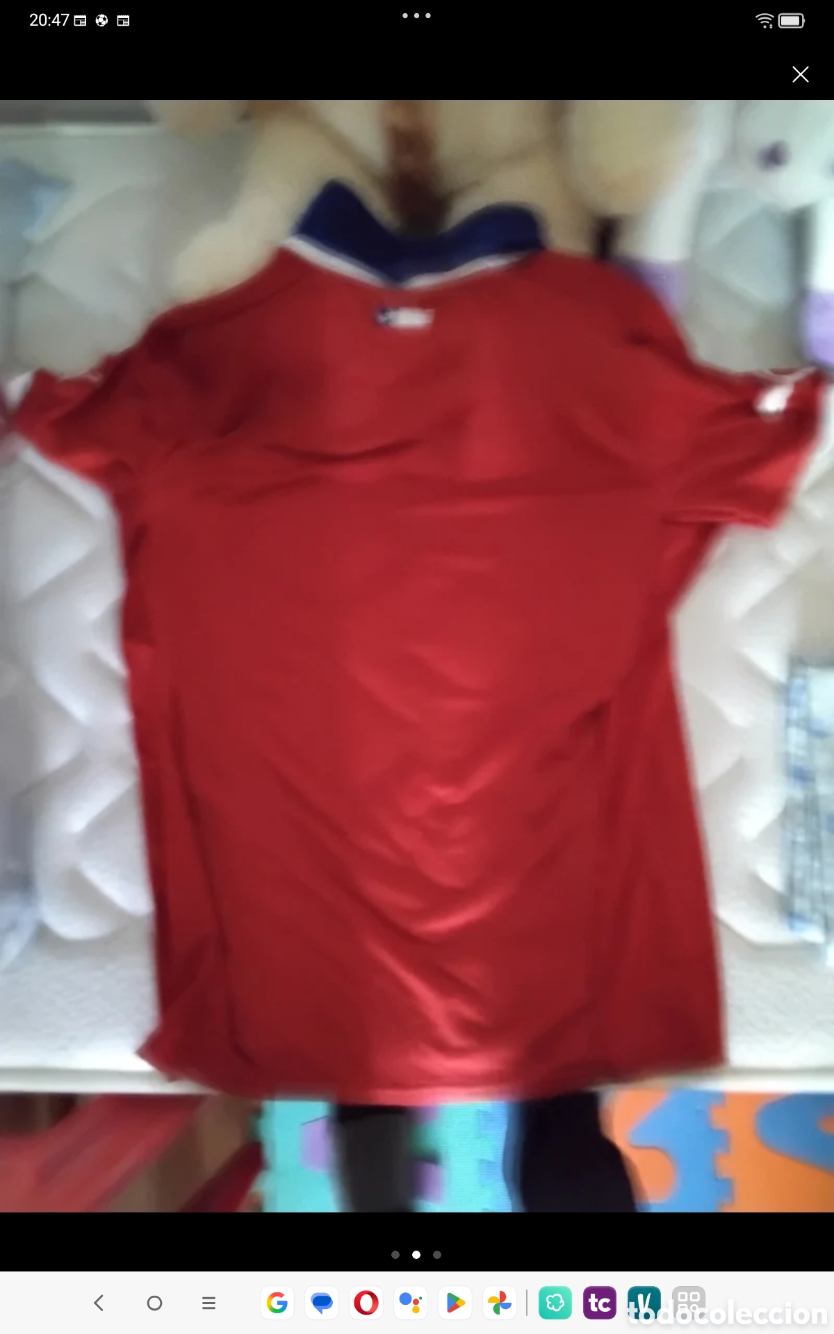 Coleccionismo deportivo: Camiseta de la selecci&oacute;n de Chile - Foto 2