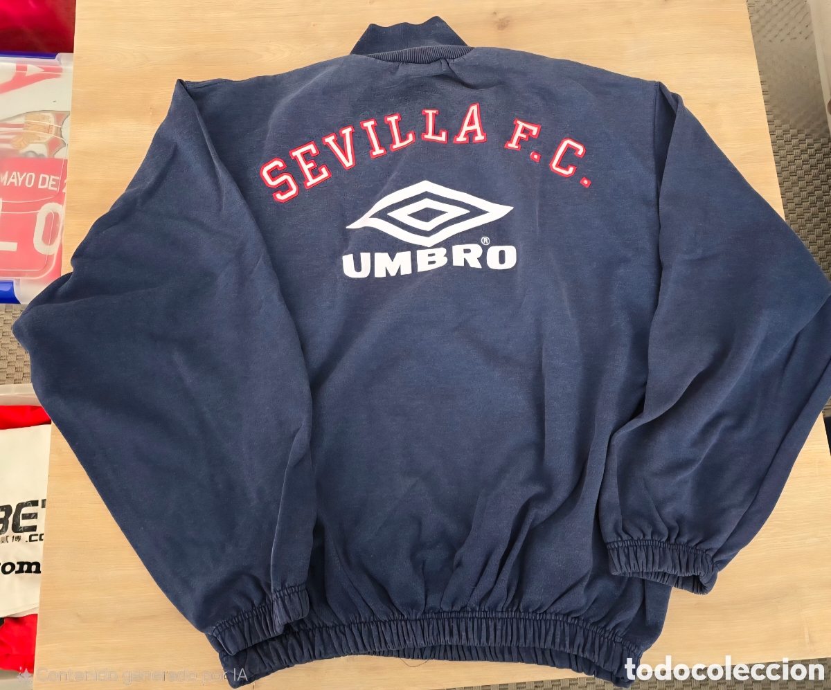 Coleccionismo deportivo: Sudadera Umbro Sevilla Fc - Foto 2