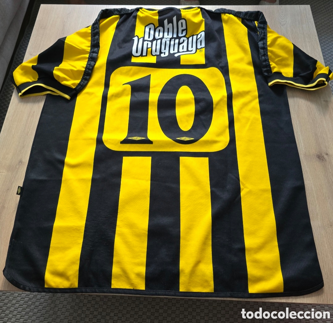 Coleccionismo deportivo: Camiseta Pe&ntilde;arol 2002. Pablo Bengoechea. - Foto 2